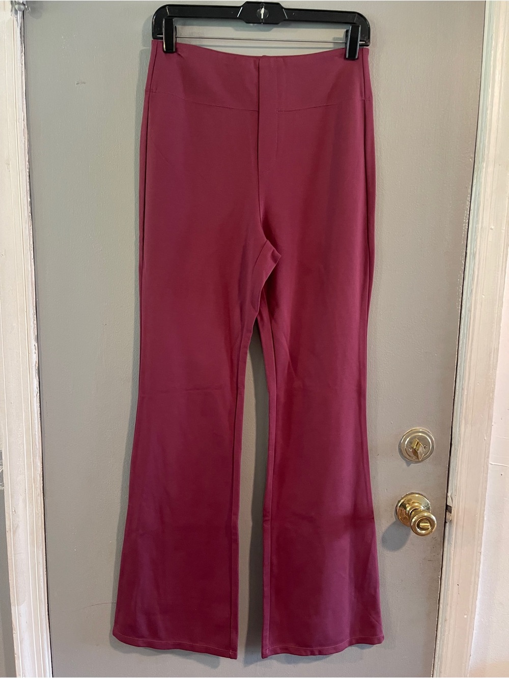 Halara Flex™ High Waisted Back Side Pocket Slight Flare Work Pants Size M